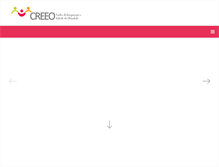 Tablet Screenshot of creeo.com.br
